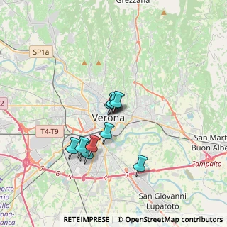 Mappa Vicolo Stella, 37121 Verona VR, Italia (2.79091)