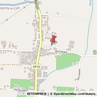 Mappa Piazza Donatore, 5, 37030 Colognola ai Colli, Verona (Veneto)