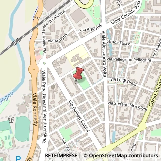 Mappa Via Evangelista Torricelli, 45, 28100 Novara, Novara (Piemonte)