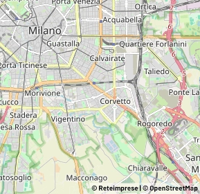 Mappa 20139 Milano MI, Italia (2.282)