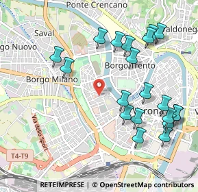 Mappa 37123 Verona VR, Italia (1.135)