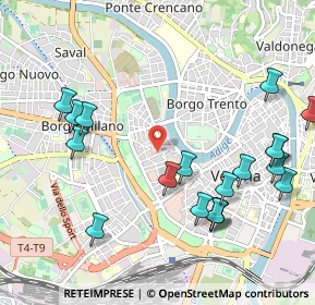 Mappa 37123 Verona VR, Italia (1.2325)