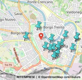 Mappa 37123 Verona VR, Italia (0.98)