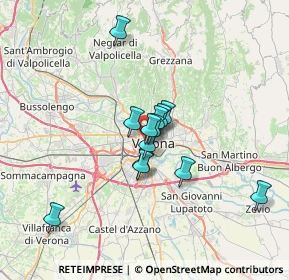 Mappa 37123 Verona VR, Italia (4.88769)