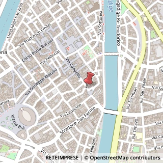 Mappa Via Leoni, 2, 37121 Verona, Verona (Veneto)