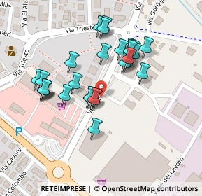 Mappa Via Aquileia, 35035 Mestrino PD, Italia (0.08929)