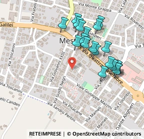 Mappa Via Guido Negri, 35035 Mestrino PD, Italia (0.2315)