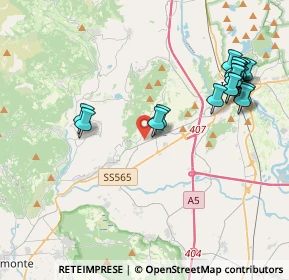 Mappa Via Ivrea, 10010 Loranzè TO, Italia (4.5465)