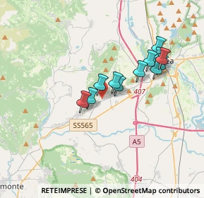 Mappa Via Ivrea, 10010 Loranzè TO, Italia (2.97)