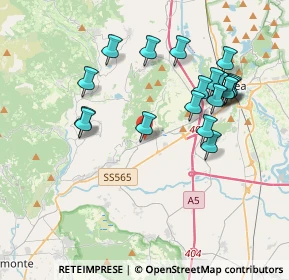 Mappa Via Ivrea, 10010 Loranzè TO, Italia (3.8025)