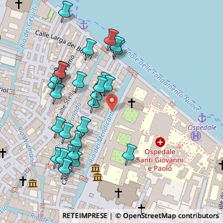 Mappa Fondamenta Mendicanti, 30122 Venezia VE, Italia (0.11481)