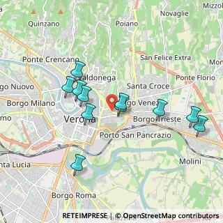Mappa Via Muro Padri, 37129 Verona VR, Italia (1.74818)
