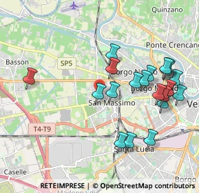 Mappa Via Urbano III, 37100 Verona VR, Italia (2.0635)