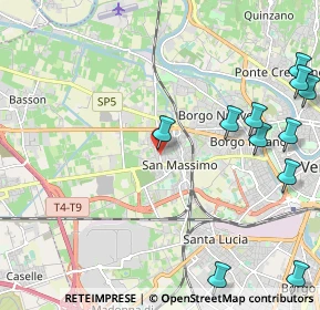 Mappa Via Urbano III, 37100 Verona VR, Italia (2.85818)
