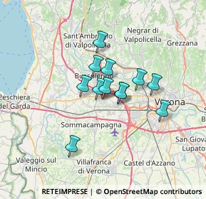 Mappa Lugagnano, 37060 Sona VR, Italia (4.53417)