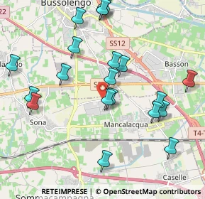 Mappa Lugagnano, 37060 Sona VR, Italia (2.1855)