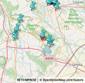 Mappa Via Sola, 10010 Piverone TO, Italia (11.0895)