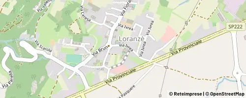 Mappa Loranzè