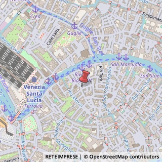 Mappa Calle Larga dei Bari, 1159, 30135 Venezia, Venezia (Veneto)