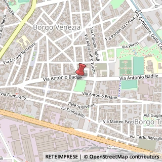 Mappa Via Antonio Badile, 46, 37131 Verona, Verona (Veneto)
