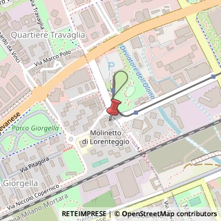 Mappa Via Molinetto di Lorenteggio, 21, 20094 Corsico, Milano (Lombardia)