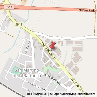 Mappa Via Colli Storici, 177, 25015 Desenzano del Garda, Brescia (Lombardia)
