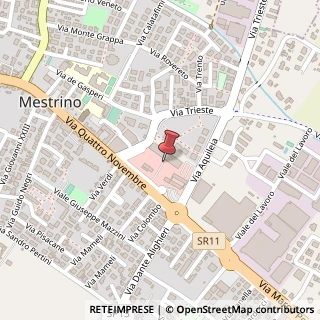 Mappa Piazza del mercato, 35035 Mestrino, Padova (Veneto)