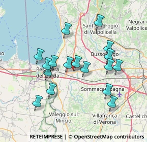 Mappa Via Pozzetto, 37014 Castelnuovo del Garda VR, Italia (6.87353)
