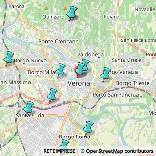 Mappa Piazzetta Santi Apostoli, 37121 Verona VR, Italia (2.39909)