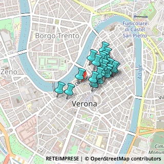 Mappa Piazzetta Santi Apostoli, 37121 Verona VR, Italia (0.275)