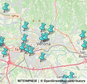 Mappa Vicolo S. Lorenzo, 37121 Verona VR, Italia (5.346)