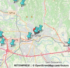 Mappa Vicolo S. Lorenzo, 37121 Verona VR, Italia (5.07636)