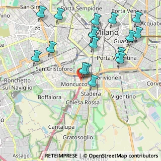 Mappa Via Spezia, 20142 Milano MI, Italia (2.33235)