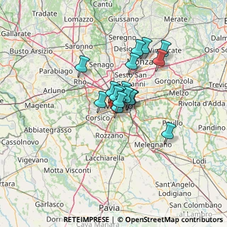 Mappa Via Spezia, 20142 Milano MI, Italia (8.69588)