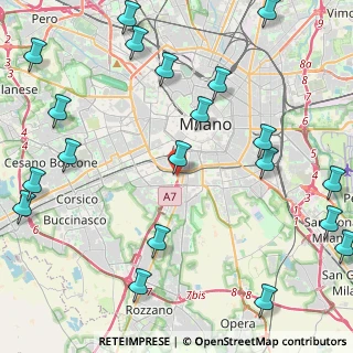 Mappa Via Spezia, 20142 Milano MI, Italia (5.9945)