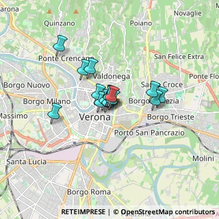 Mappa Corticella Leoni, 37121 Verona VR, Italia (0.97438)