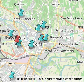 Mappa Vicolo S. Sebastiano, 37121 Verona VR, Italia (2.07)