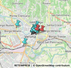 Mappa Via Amanti, 37121 Verona VR, Italia (0.53353)