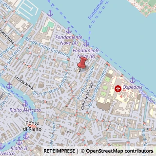 Mappa Campiello Widmann già Biri, 5318, 30121 Venezia, Venezia (Veneto)