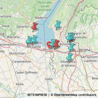 Mappa Via Alessandro Manzoni, 37019 Peschiera del Garda VR, Italia (11.80333)