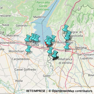 Mappa Via Alessandro Manzoni, 37019 Peschiera del Garda VR, Italia (10.125)