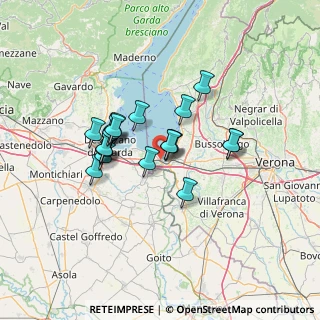 Mappa Via Alessandro Manzoni, 37019 Peschiera del Garda VR, Italia (10.4545)