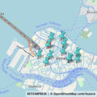 Mappa Lista Bari, 30135 Venezia VE, Italia (0.76083)