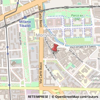 Mappa Via Bernardino Verro, 22, 20141 Milano, Milano (Lombardia)