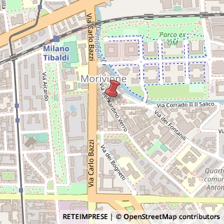 Mappa Via Bernardino Verro, 8, 20141 Milano, Milano (Lombardia)