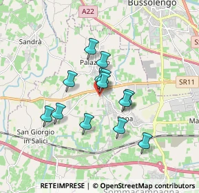 Mappa Via Fratelli Cervi, 37060 Sona VR, Italia (1.32538)