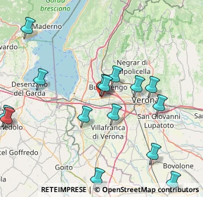 Mappa Via Fratelli Cervi, 37060 Sona VR, Italia (17.90933)