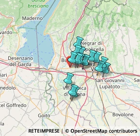 Mappa Via Fratelli Cervi, 37060 Sona VR, Italia (8.2)