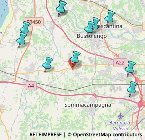 Mappa Via Fratelli Cervi, 37060 Sona VR, Italia (4.94818)
