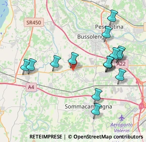 Mappa Via Fratelli Cervi, 37060 Sona VR, Italia (4.136)